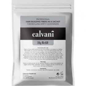 Calvani Hair Building Fibers Σκόνη Πύκνωσης Refill Pack Auburn (Πυρόξανθο) 28gr