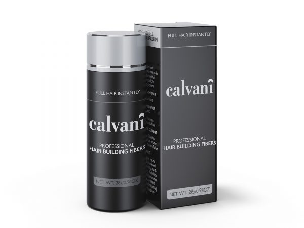 Calvani Hair Building Fibers Σκόνη Πύκνωσης Auburn (Πυρόξανθο) 28gr