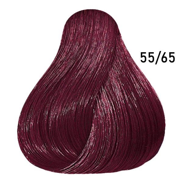 Wella Professionals Koleston Perfect Me+Vibrant Reds 55/65 Καστανό Ανοιχτό Βιολέ Μαονί 60ml - Image 2