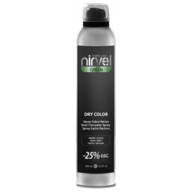 Nirvel Dry Color Black 300ml Ξηρή βαφή σε σπρέυ