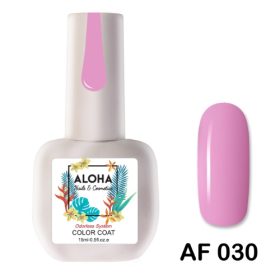 ALOHA 15ml – Color Coat AF 030 / Χρώμα: Ροζ Ορχιδέας (Pink Orchid)