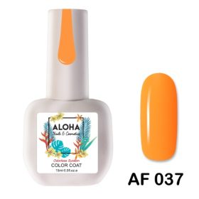 ALOHA 15ml – Color Coat AF 037 / Χρώμα: Πορτοκαλο-κίτρινο (Orange Yellow)