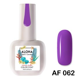 ALOHA 15ml – Color Coat AF 062 / Χρώμα: Μωβ ορχιδέα-αμέθυστος (Amethyste Orchid)