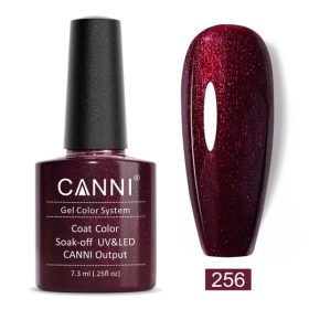 Canni 256 Glitter Dark Red 7.3ml
