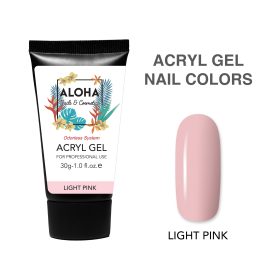 Aloha Acryl Gel UV/LED 30 gr – Light Pink (Ροζ απαλό)