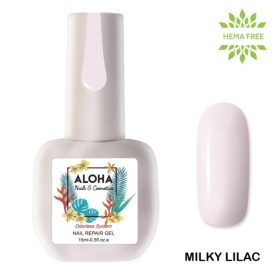 Aloha 15ml – Nail Repair Gel / Θεραπεία Ημιμόνιμου με πρωτεΐνες & χρώμα – Milky Lilac