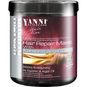 Μάσκα Λουτήρα Yanni – Keratin & Argan Oil 1000 ml